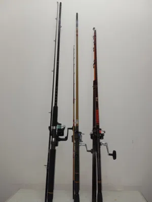 سناره لصيد الكاست لاسماك الشاطئ وارد اليابان سنارة صيد يابانى مكونه قصبة  وماكينه شيمانو ويروبى