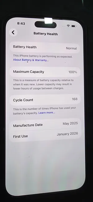 Apple iPhone 16 Pro Max 256 GB in Southern Governorate
