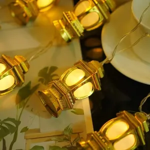 Guirlande lumineuse ampoules en forme de tour 10 pièces