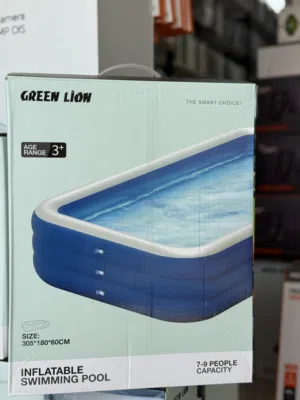 مسبح هوائي عملي وسهل الاستخدام في أي مكان من Green Lion