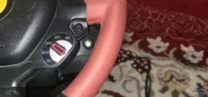 ما قد استخدمتها لان ما معي XBox   شبه جديده لان اشتريتها 500  Thrustmaster Ferrari 458 Spider