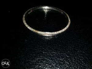 Gold watch collar and diamond stones   special order