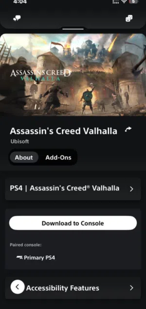 Assassin’s Creed Valhalla للبيع بسعر ممتاز