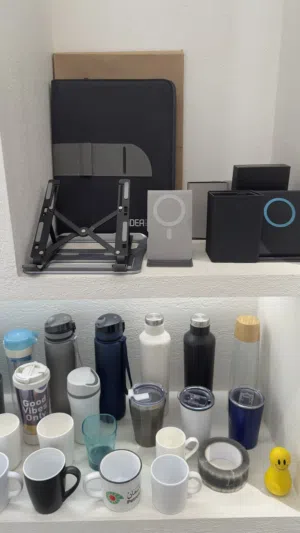 Gift items printing signage