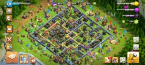 حساب كلاش اوف كلانس تاون 17
