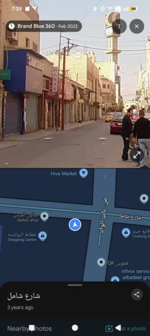 محلات للايجار في حي التجاري