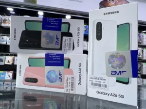 Samsung A26. 5G (128 GB / 6 RAM) سامسونج الجديد A26 عرض لفترة محدودة مع بكج (عضمه+كفر+لزقه)