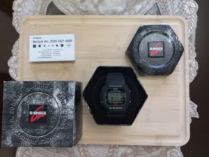 ساعة جي شوك كاسيو G-shock Casio موديل (DW-5600E-1VQ) الأكثر مبيعا تم شراءها من وكالتها