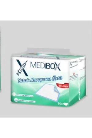 مفارش طبية للسرير تركي 60*90 ازرق نخب اول مانع للتسىرب