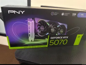 Rtx 5070 brand new كرت شاشة 5070 جديد ما انفتح من البوكس