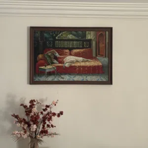 لوحة فنية نادرة مستوردة و مرسومة من خارج الدولة