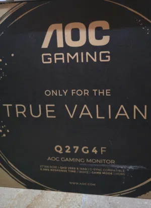AOC GAMING ONLY FOR THE TRUE VALIAN