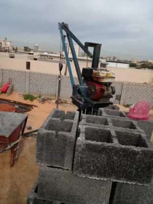 ونش رفع جميع مواد البناء
