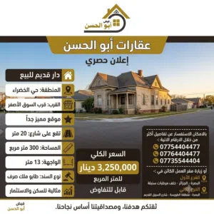 Mixed Use Land for Rent in Basra Khadra'a
