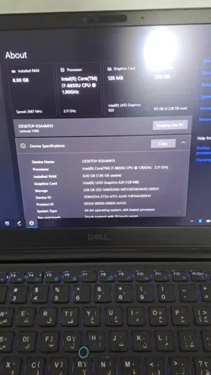 DELL LATITUDE 7490  I7 DM FOR MORE INFO