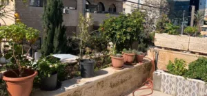 شارع الجاردنز شقه ارضيه 180 متر للبيع مع تراس و مدخل خاص