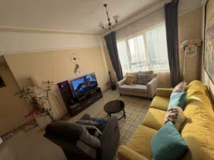 غرفة وصالة مفروشة