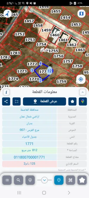 Residential Land for Sale in Amman Shafa Badran