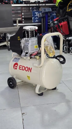 مكينة هواء بريشر كمبريسر الهواء العادي 50 لتر شركة EDON ممتاز متعدد الاستخدامات 1300 واط