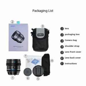 للبيع عدسة سينمائية احترافية (X Mount) SIRUI 20mm T1.8 1.33X Autofocus Anamorphic Lens