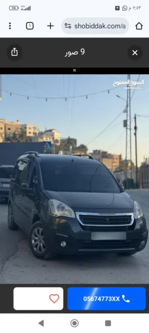 Used Peugeot Partner in Jenin