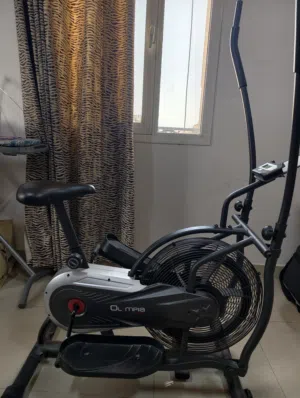 Elliptical cross trainer - gym air bike