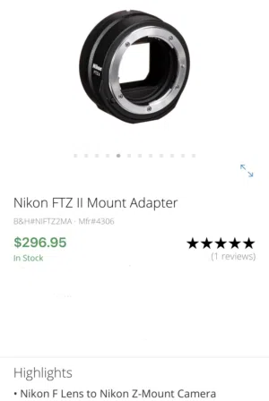 Nikon FTZii