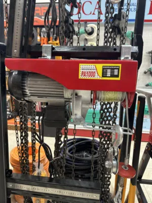 ونش رفع 1 طن كهربائي 1600W