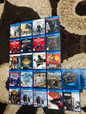 سيديات العاب بلاستيشن 4/5 مستخدم