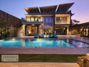 بسم الله  للبيع -شاليه فاخر في البحر الميت( Marina Chalet)