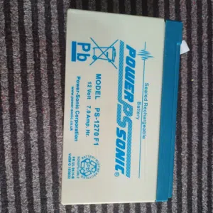 Power SonicPS 1270 Rechargeable Sealed Lead Acid Battery 12V 7AH