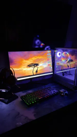 Setup Gaming كامل للبيع – نظيف جدًا وجاهز للاستخدام