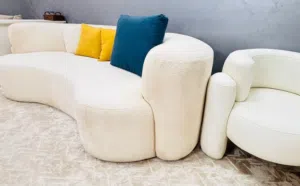 كنب صوفا 3 قطع تصميم خاص تجهيز صالون نسائي Sofa 15 Seaters