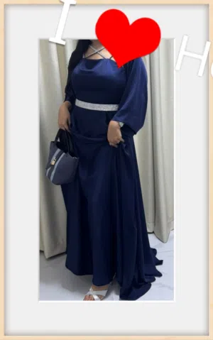 Wedding dress good quality contion more good with silver stones kip belt