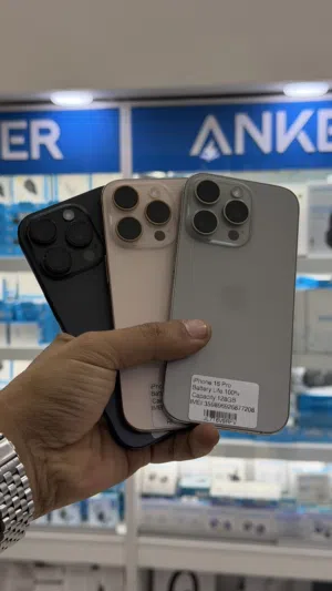 iPhone 16Pro 128GB بحال الوكاله كفاله سنتين بفاتورة رسميه