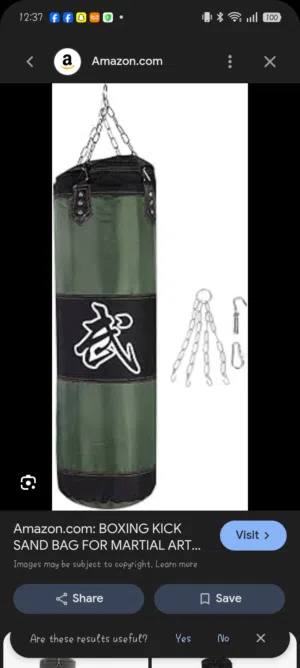 boxing bag 1m 20 cm(120cm) new