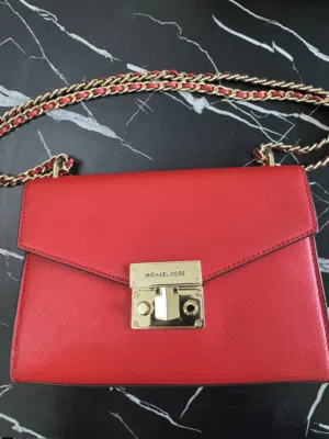 Michael Kors Sloan/Whitney-style chain shoulder bag