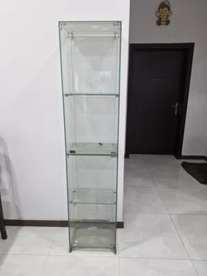 Clear Tempered Glass Cabinet/Showcase