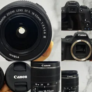 كاميرا كانون Canon EOS 100D مع عدسة 18-55mm