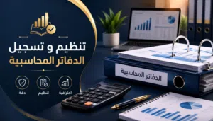 مسك دفاتر احترافي بأسلوب رقمي – لأصحاب المتاجر الإلكترونية والعيادات والمنشئين