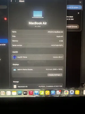 MacBook Air 13-inch M1