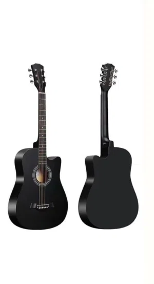 guitar with bag ,capo, strings