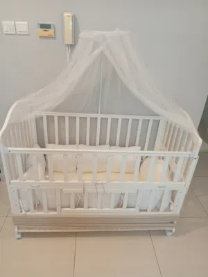 Wooden Baby Crib