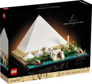 Original Lego Great Pyramid of Giza   Architecture #21058 ليغو هرم الجيزة العظيم الاصلي