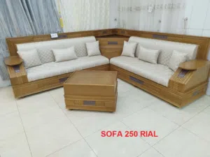 طقم أريكة مصنوع حديثًا