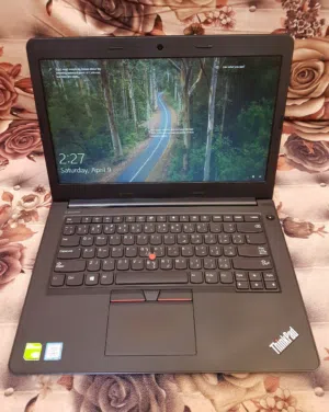 جهاز لابتوب من فئة ThinkPad i5 أفضل ماركات لينوفو Lenovo ThinkPad E470 مع هدية دوكستيشن