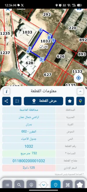 Residential Land for Sale in Amman Shafa Badran