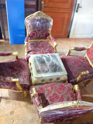 طقم كنب مستعمل للبيع بسعر نااار