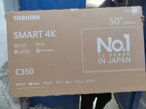 عرض نااار على شاشه توشيبا امتياز ياباني 50 بوصه فور كي سمارت Google TV