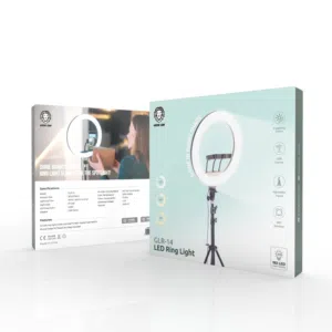 رينج لايت إضاءة مثالية لكل تصوير وبث مباشر من جرين ليون Green Lion GLR-14 LED Ring Light